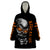 Skull Wearable Blanket Hoodie Ride Or Die - Wonder Print Shop