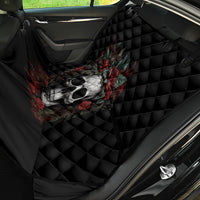 Skull Back Car Seat Cover Red Rose - Wonder Print Shop
