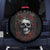 Skull Spare Tire Cover Red Rose - Wonder Print Shop