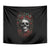 Skull Tapestry Red Rose - Wonder Print Shop