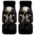 Skull Car Mats No See Evil Red Rose Jean - Wonder Print Shop