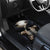 Skull Car Mats No See Evil Red Rose Jean - Wonder Print Shop