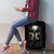 Skull Luggage Cover No See Evil Red Rose Jean - Wonder Print Shop