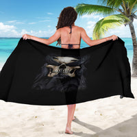 Skull Sarong No See Evil Red Rose Jean - Wonder Print Shop