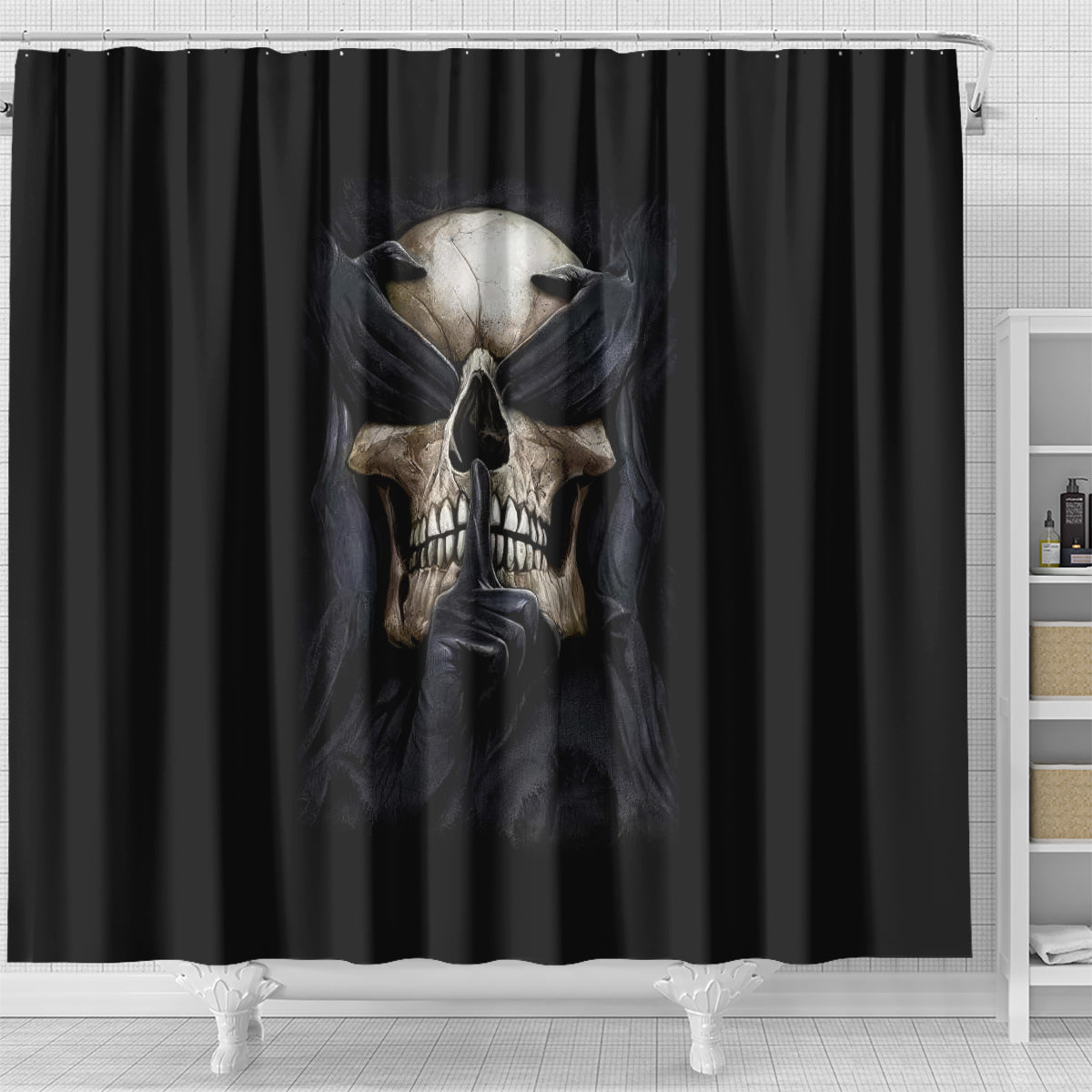 skull-shower-curtain-no-see-evil-red-rose-jean