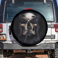 Skull Spare Tire Cover No See Evil Red Rose Jean - Wonder Print Shop