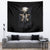 Skull Tapestry No See Evil Red Rose Jean - Wonder Print Shop