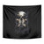 Skull Tapestry No See Evil Red Rose Jean - Wonder Print Shop