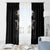 Skull Window Curtain No See Evil Red Rose Jean - Wonder Print Shop