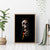 Skull Canvas Wall Art Skeleton Ripped Inside Flame - Wonder Print Shop