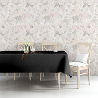 Skull Tablecloth Skeleton Ripped Inside Flame - Wonder Print Shop