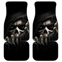 Skull Car Mats Evil Skeleton Look Inside - Wonder Print Shop