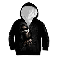 Skull Kid Hoodie Evil Skeleton Look Inside - Wonder Print Shop