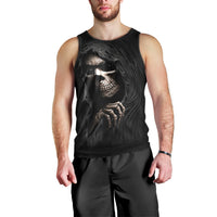 Skull Men Tank Top Evil Skeleton Look Inside DT01