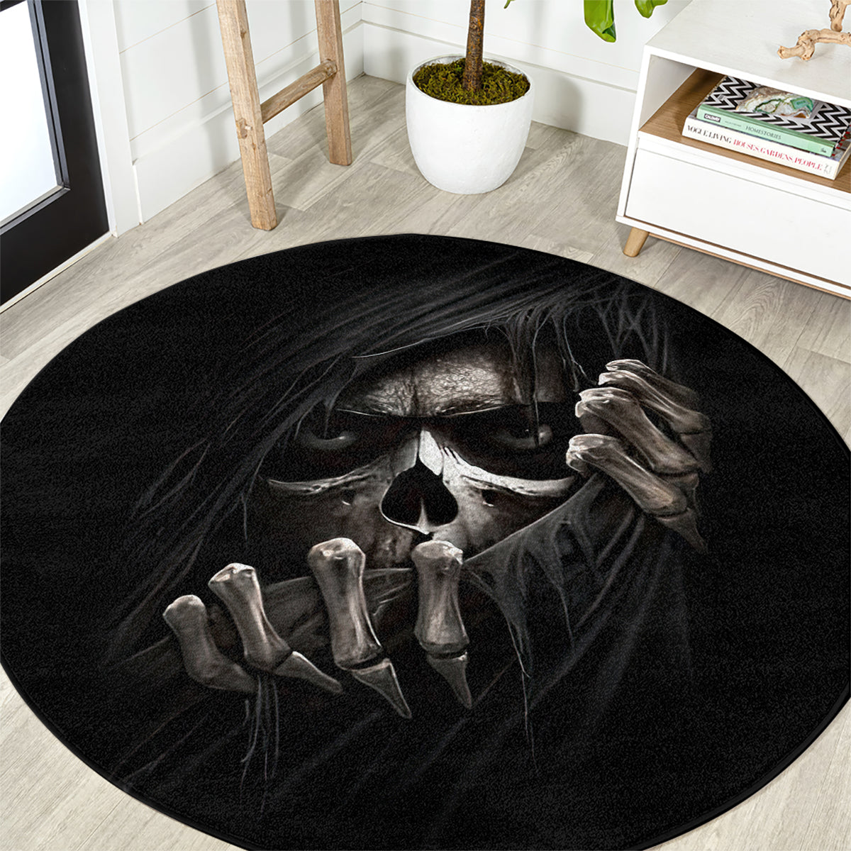 skull-round-carpet-evil-skeleton-look-inside