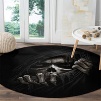 skull-round-carpet-evil-skeleton-look-inside