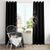 Skull Window Curtain Evil Skeleton Look Inside - Wonder Print Shop