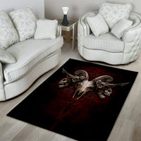 Skull Area Rug Boy Band Queen - Wonder Print Shop