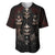 Skull Baseball Jersey Boy Band Queen - Wonder Print Shop