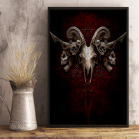 Skull Canvas Wall Art Boy Band Queen - Wonder Print Shop