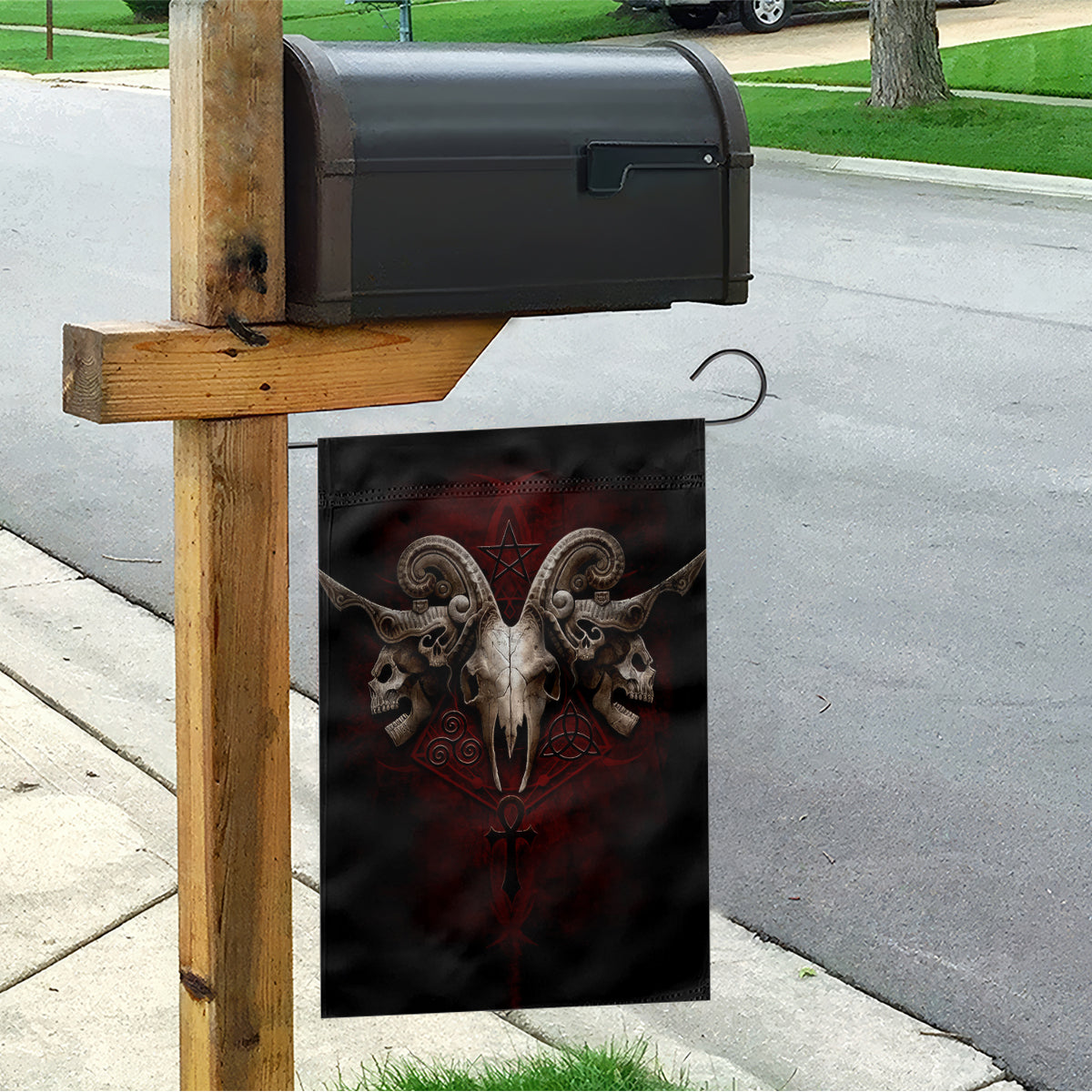 Skull Garden Flag Boy Band Queen - Wonder Print Shop