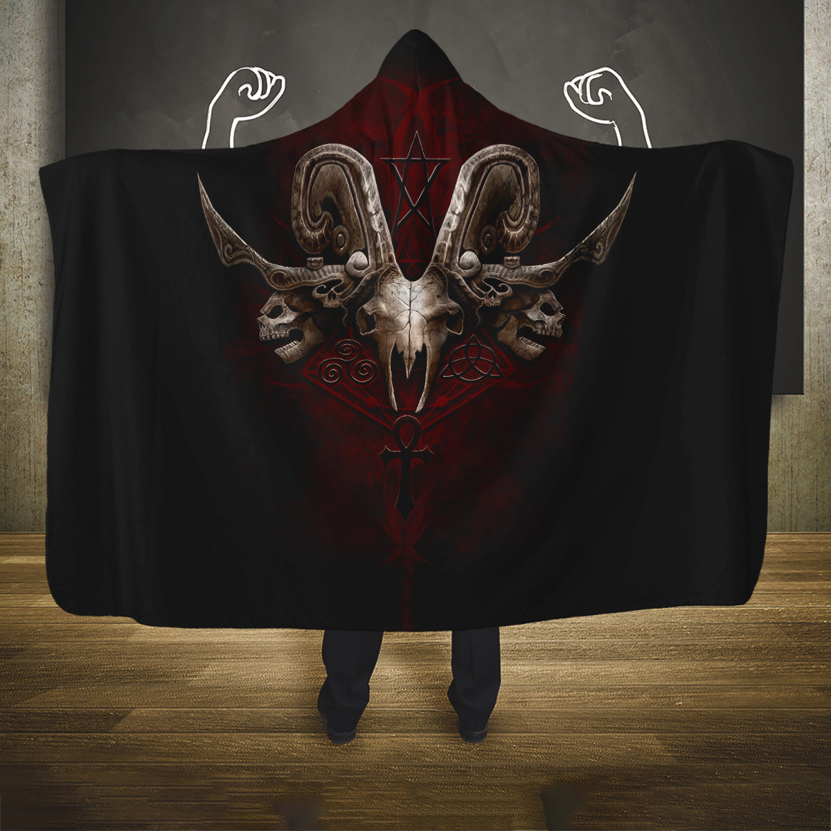 skull-hooded-blanket-boy-band-queen