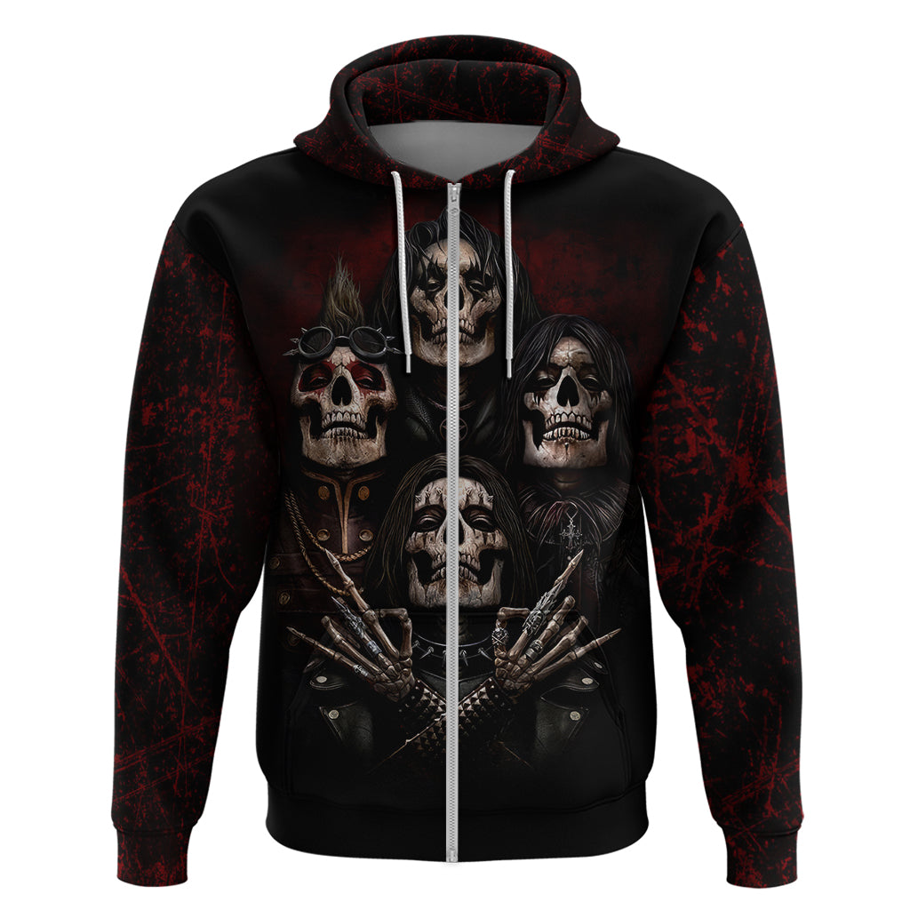 Skull Hoodie Boy Band Queen - Wonder Print Shop