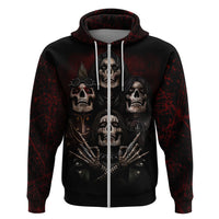 Skull Hoodie Boy Band Queen - Wonder Print Shop