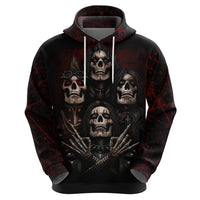 Skull Hoodie Boy Band Queen - Wonder Print Shop