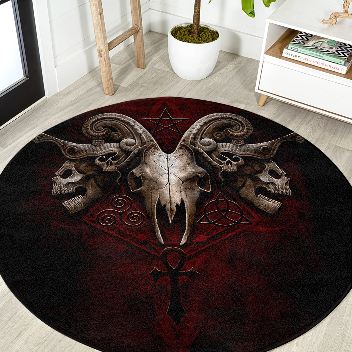 skull-round-carpet-boy-band-queen