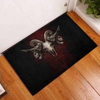 Skull Rubber Doormat Boy Band Queen - Wonder Print Shop