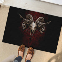 Skull Rubber Doormat Boy Band Queen - Wonder Print Shop