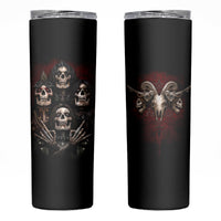 Skull Skinny Tumbler Boy Band Queen - Wonder Print Shop