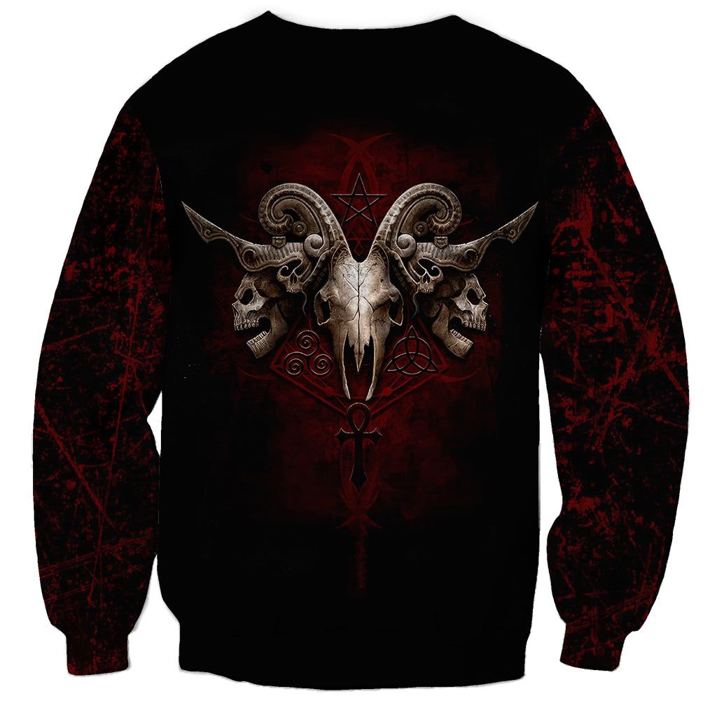 Skull Sweatshirt Boy Band Queen - Wonder Print Shop