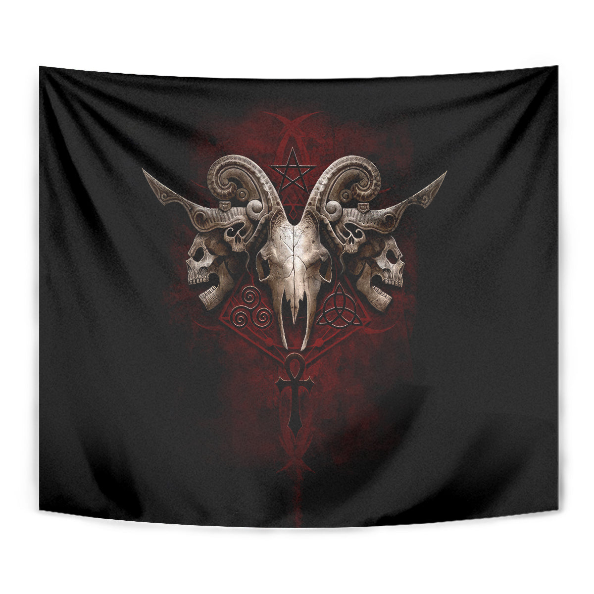 Skull Tapestry Boy Band Queen - Wonder Print Shop
