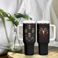 Skull Tumbler With Handle Boy Band Queen - Wonder Print Shop