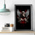 Skull Canvas Wall Art Blood Skull Survivor - Wonder Print Shop