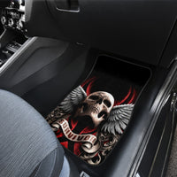 Skull Car Mats Blood Skull Survivor - Wonder Print Shop