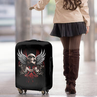 Skull Luggage Cover Blood Skull Survivor - Wonder Print Shop