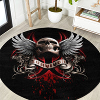 skull-round-carpet-blood-skull-survivor