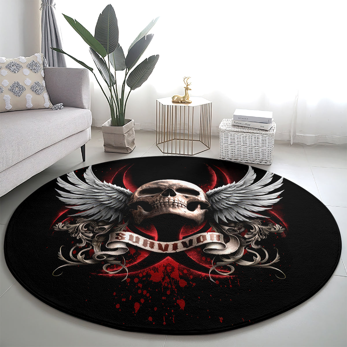 skull-round-carpet-blood-skull-survivor