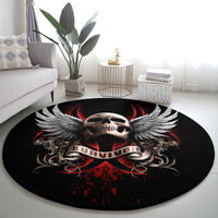 skull-round-carpet-blood-skull-survivor