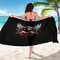 Skull Sarong Blood Skull Survivor - Wonder Print Shop