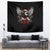 Skull Tapestry Blood Skull Survivor - Wonder Print Shop