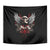 Skull Tapestry Blood Skull Survivor - Wonder Print Shop