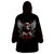 Skull Wearable Blanket Hoodie Blood Skull Survivor - Wonder Print Shop