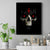 Skull Canvas Wall Art Black Reaper - Wonder Print Shop