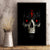 Skull Canvas Wall Art Black Reaper - Wonder Print Shop