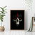 Skull Canvas Wall Art Black Reaper - Wonder Print Shop