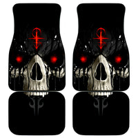 Skull Car Mats Black Reaper - Wonder Print Shop